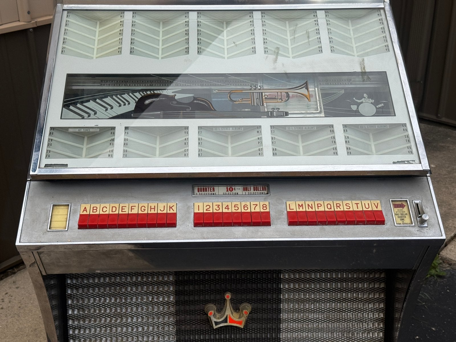 PRESALE DEAL : werkende SEEBURG AY-160 jukebox, Ophalen, Gebruikt, 1950 tot 1960, Ojc