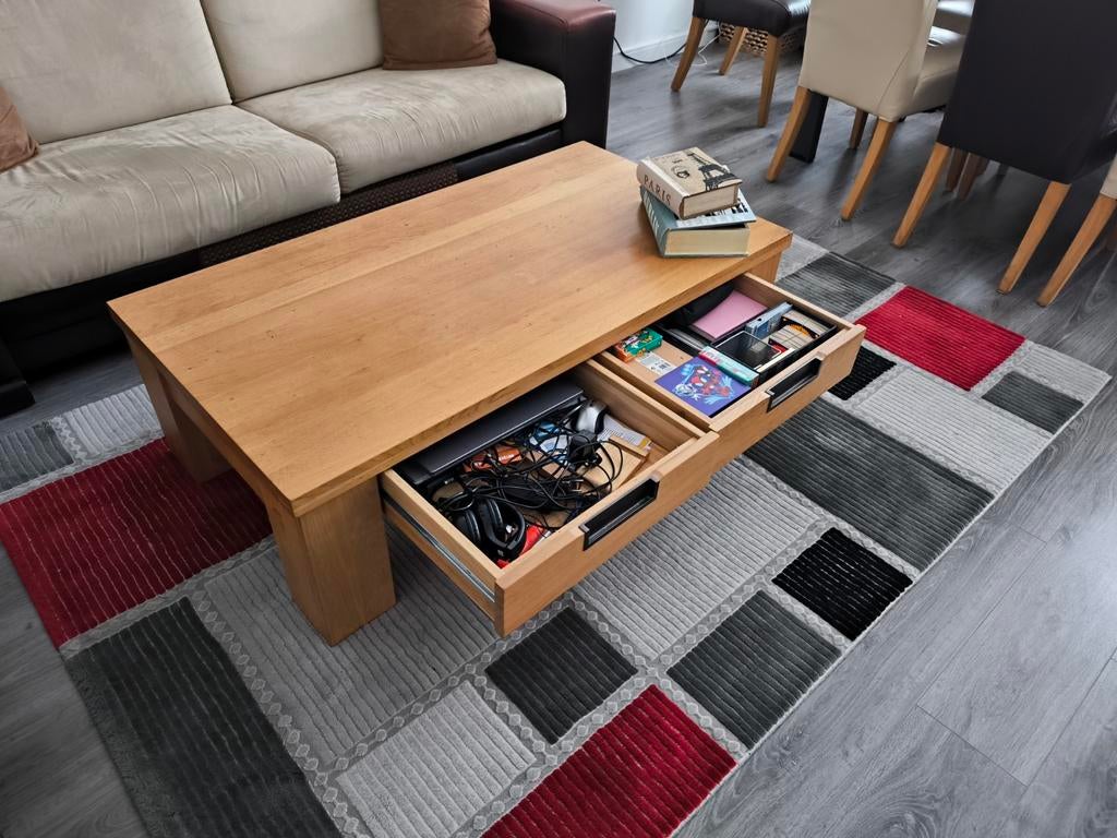 hout salontafel, Ophalen of Verzenden