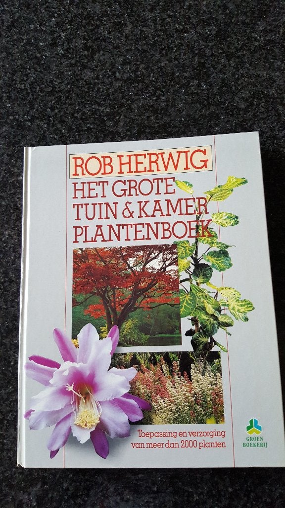 Het Groot Tuin- en Kamerplantenboek, Ophalen of Verzenden, Zo goed als nieuw, Tuinieren en Tuinplanten, Rob Herwig