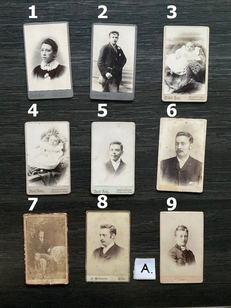 CDV - Carte de Visite A .... Losse Verkoop Mogelijk., Ophalen, Gebruikt, Foto, Klederdracht