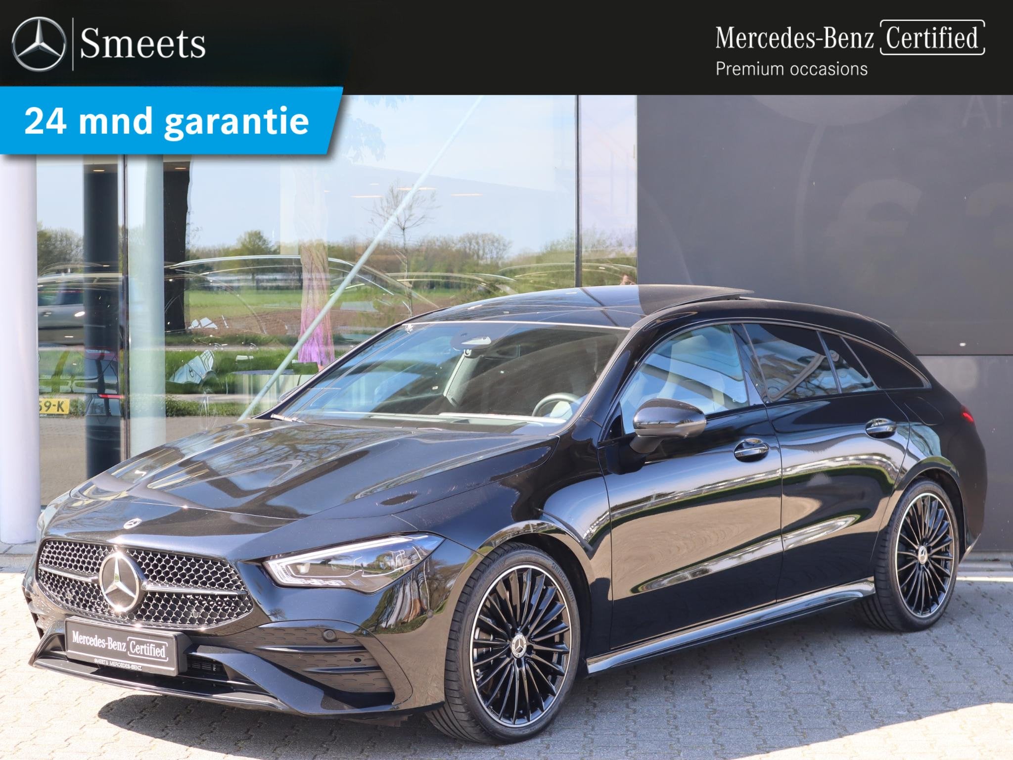 Mercedes-Benz CLA-klasse Shooting Brake 180 Business Solutio, Auto's, 136 pk, Gebruikt, 4 cilinders, Zwart