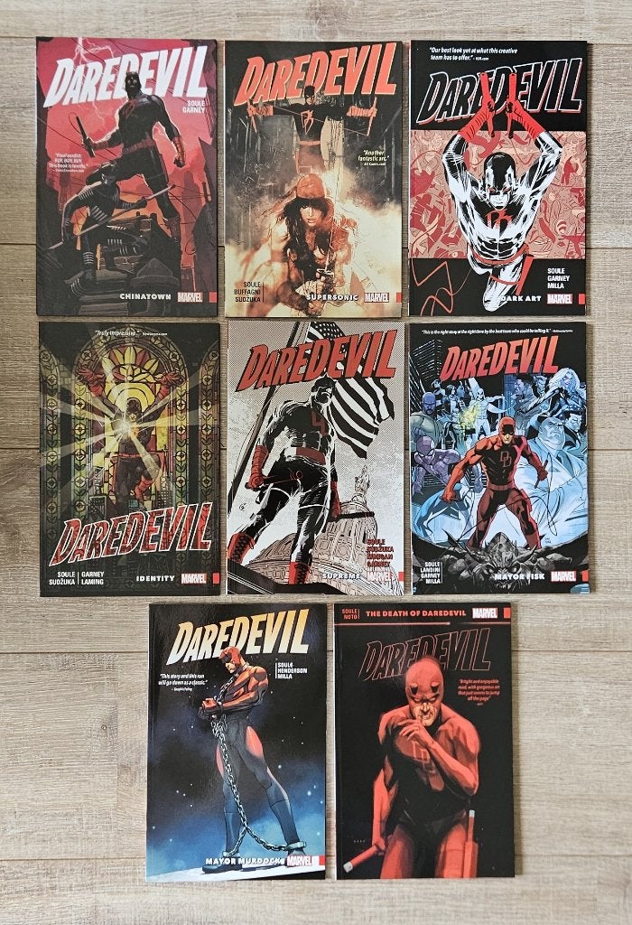 Daredevil Back in Black TPB 1-8 by Charles Soule, Boeken, Strips | Comics, Amerika, Charles Soule, Complete serie of reeks, Nieuw
