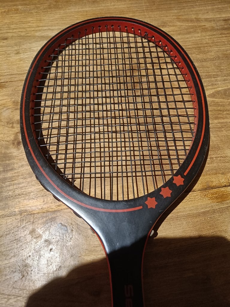 Rucanor set point - Vintage racket, Overige merken, L4, Ophalen of Verzenden, Zo goed als nieuw