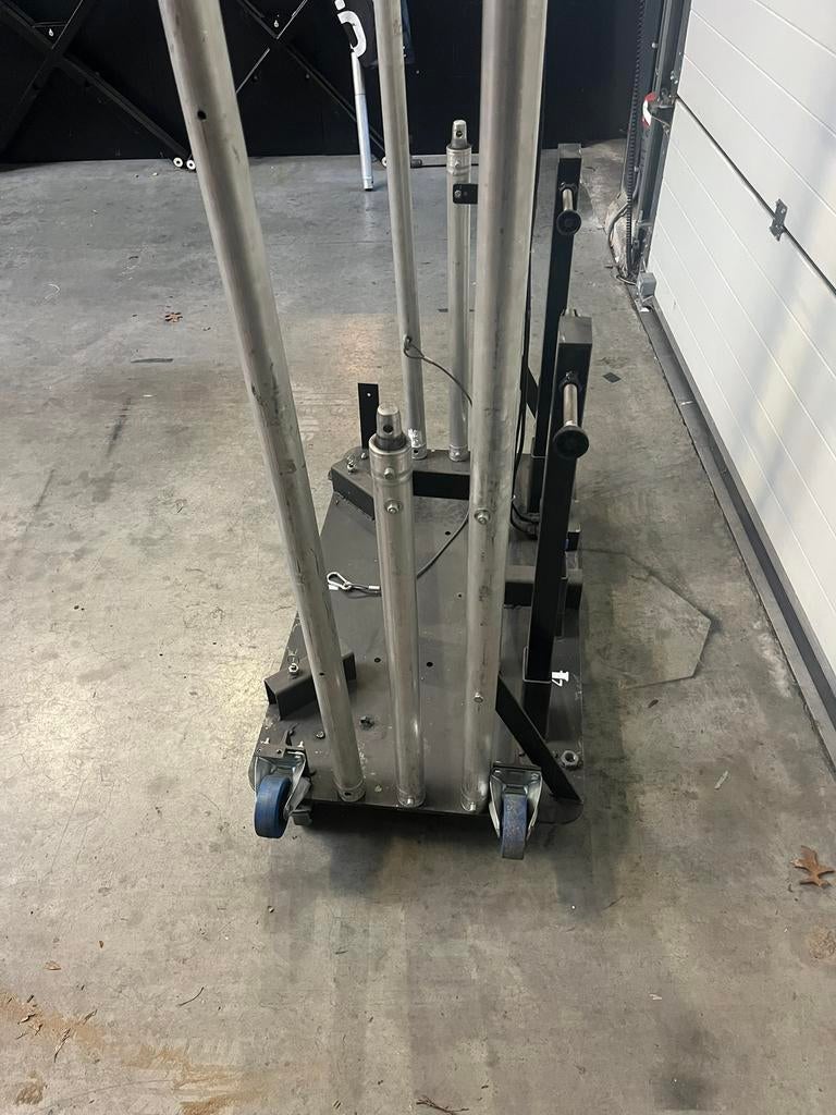 Aluminium Tourend licht setup, licht setup of ledscherm (4x), Muziek en Instrumenten, Licht en Laser, Ophalen, Zo goed als nieuw