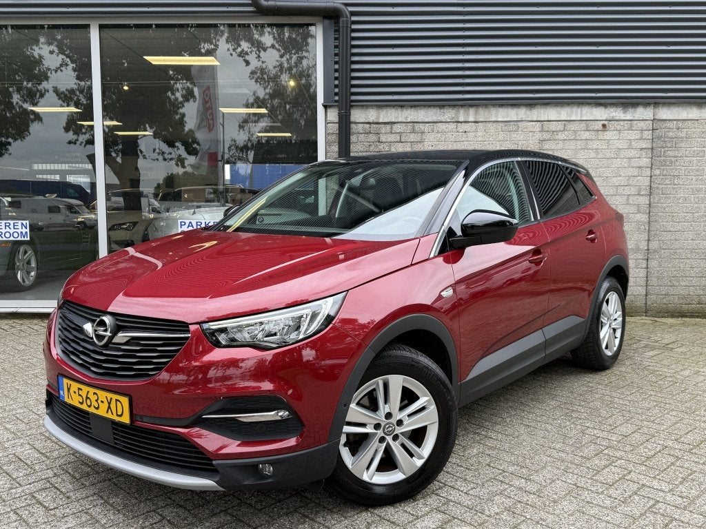 Opel Grandland X 1.2 Turbo Elegance Adaptive/DAB/CAM, Gebruikt, 1199 cc, Origineel Nederlands, Bedrijf