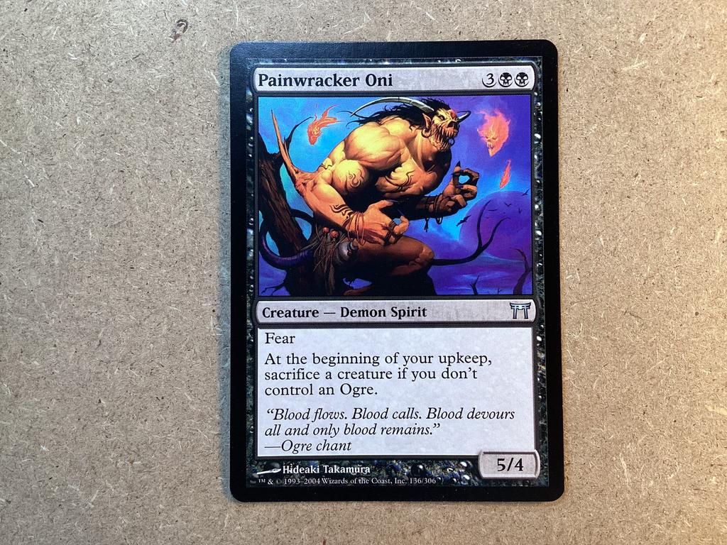 1x Painwracker Oni [136/306] (Near Mint), Ophalen of Verzenden, Zo goed als nieuw, Losse kaart