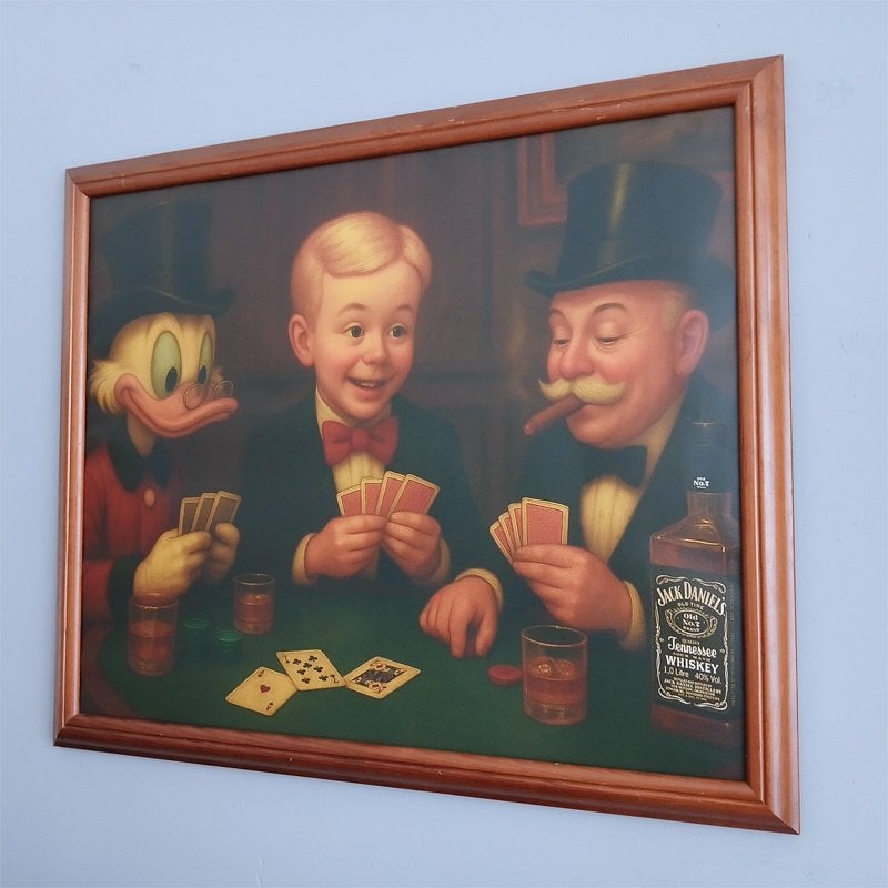 Dagobert Duck, Richie Rich & Mr. Monopoly, Antiek en Kunst, Ophalen of Verzenden