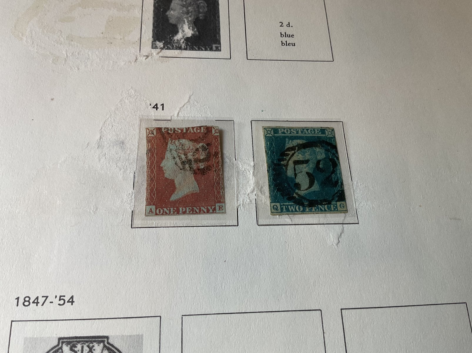 Kavel klassiek Groot Brittannie, Postzegels en Munten, Ophalen of Verzenden