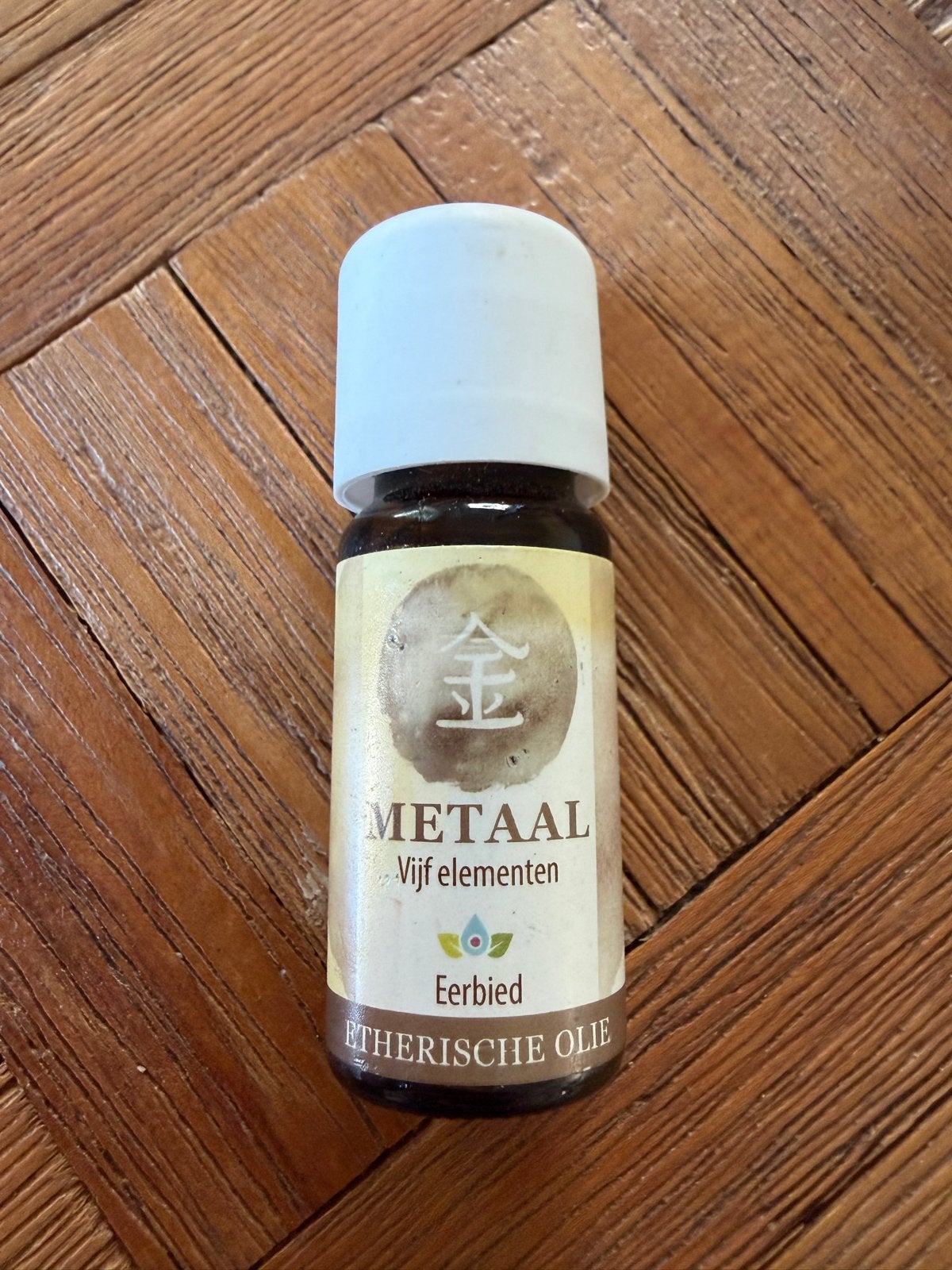 Etherische olie metaal De Groene Linde vijf elementen 10ml, Ophalen of Verzenden, Nieuw, Aroma