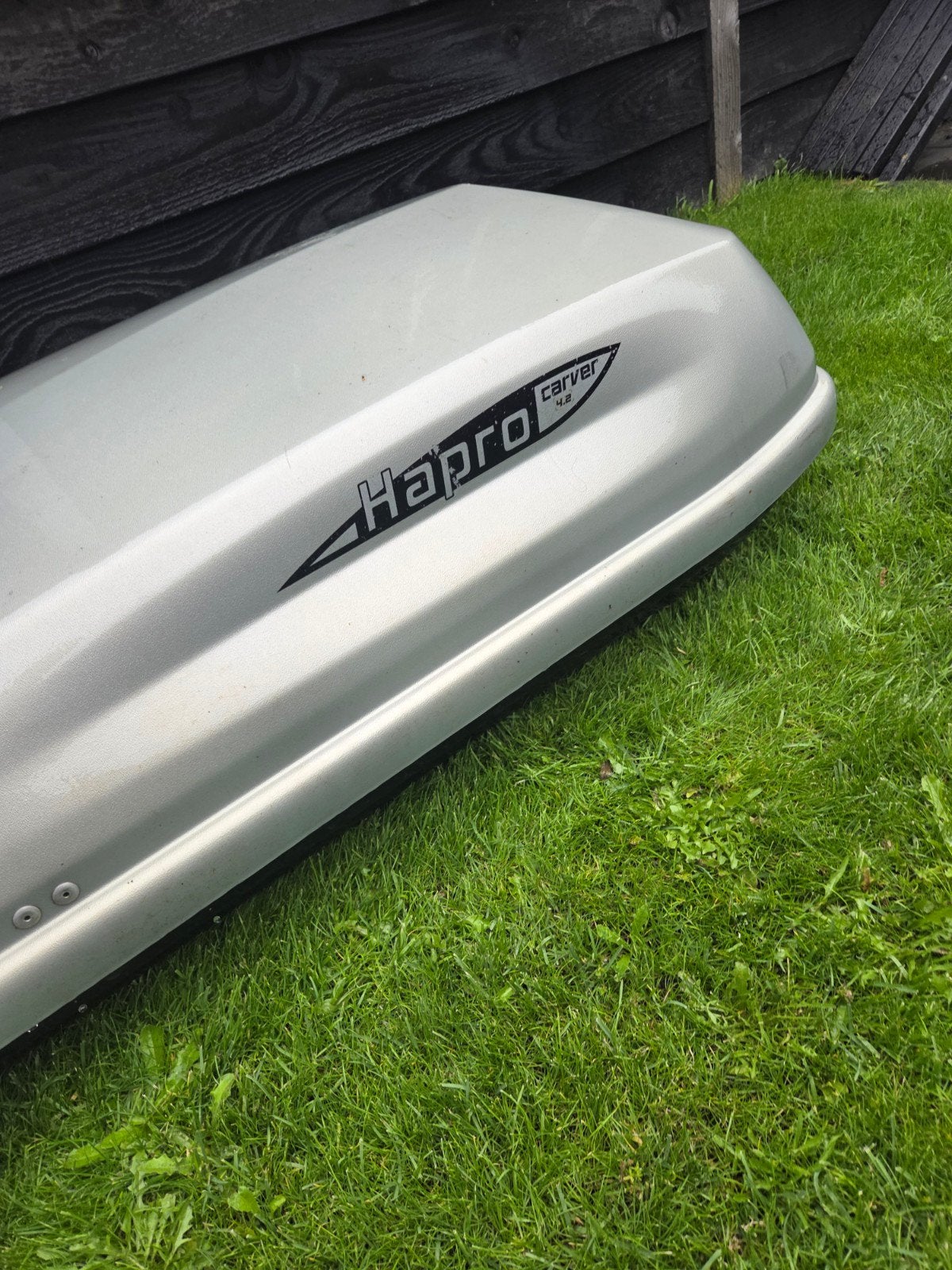 Hapro Carver 4.2 Dakkoffer met originele Renault dakdragers, Ophalen of Verzenden