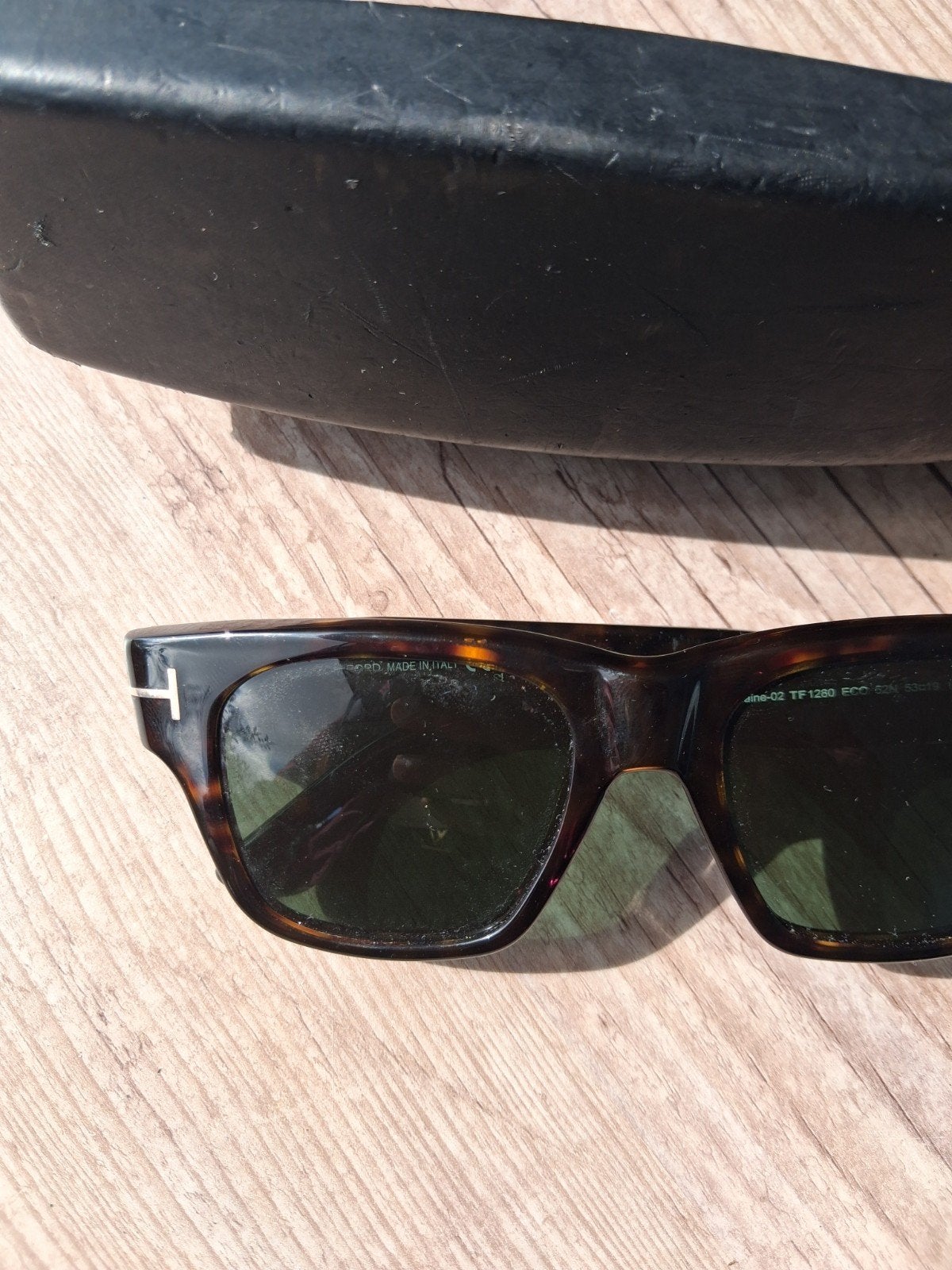 Tom Ford Zonnebril - Caine-02 TF 1280 ECO, Sieraden, Tassen en Uiterlijk, Zonnebrillen en Brillen | Dames, Overige merken, Gebruikt
