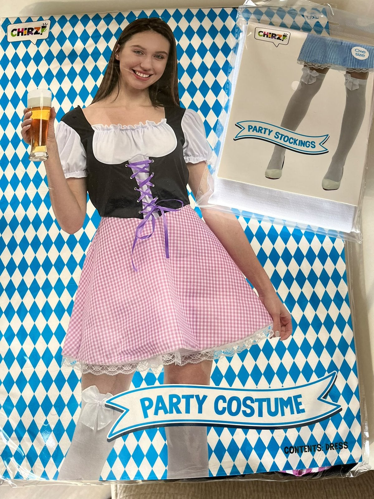 Dirndl roze L/XL nieuw oktoberfest, Maat 46/48 (XL) of groter, Nieuw, Ophalen of Verzenden, Overige thema's
