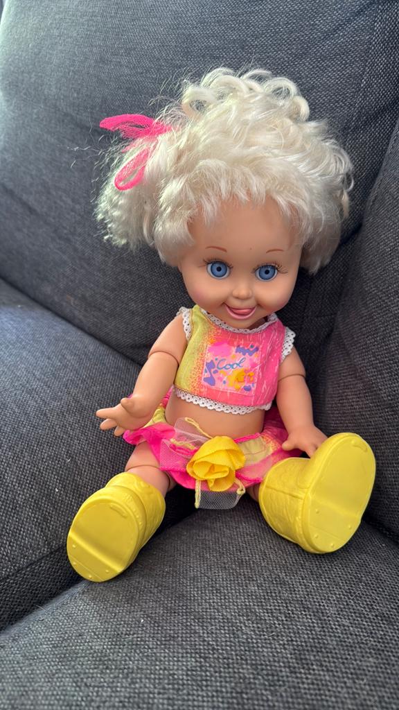 Baby Face pop van Galoob "So Delightful Dee Dee" #8, Kinderen en Baby's, Verzenden, Gebruikt, Babypop