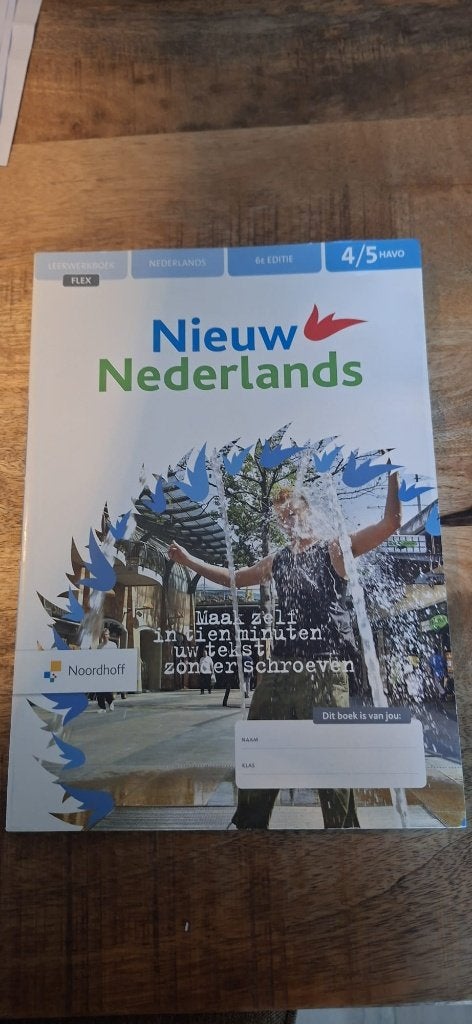 Nieuw Nederlands 4/5 HAVO 6e editie - Noordhoff, Boeken, Ophalen of Verzenden, Nieuw, HAVO, Nederlands