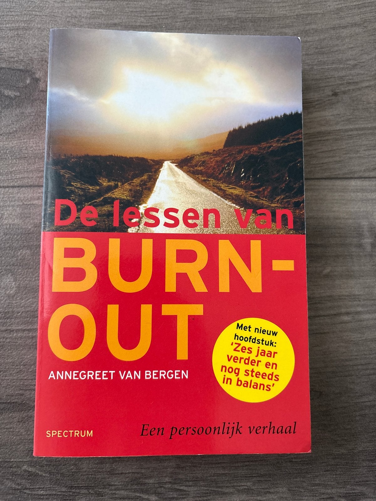 De lessen van Burn-out - Annégreet van Bergen, Ophalen of Verzenden, Gelezen, Nederland