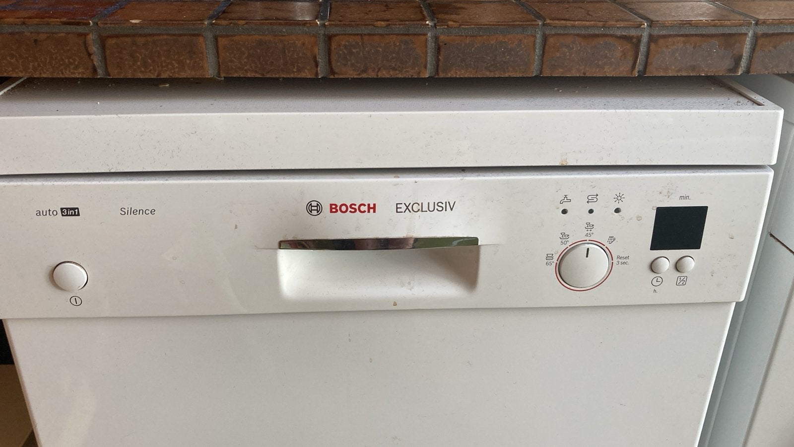 Gratis!!!!Bosch Exclusiv Silence vaatwasser - Gebruikt, Ophalen, Gebruikt, 60 cm of meer, Eco programma