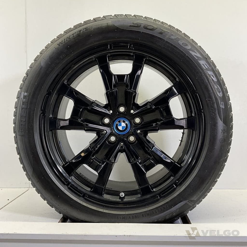 BMW IX3 G08 SET VELGEN + WINTERBANDEN 19 INCH ORIG. 842 *, Auto-onderdelen, 19 inch, Gebruikt, Banden en Velgen, Info@velgo.nl