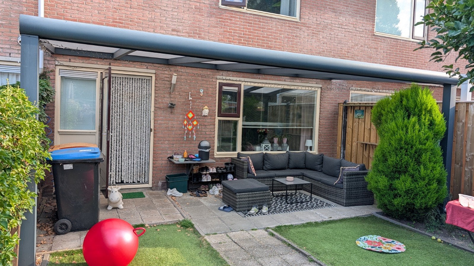 Prachtige Robuuste Aluminium Terrasoverkapping in Nieuwstaat, Tuin en Terras, Overkappingen, Ophalen, Nieuw, Veranda