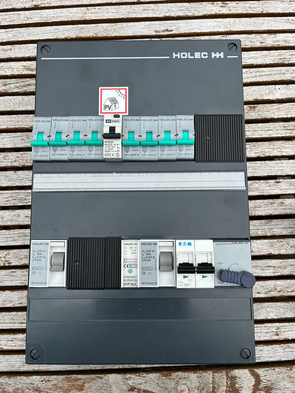 Holec Eaton Groepenkast Meterkast, Ophalen, Gebruikt, Groepenkast