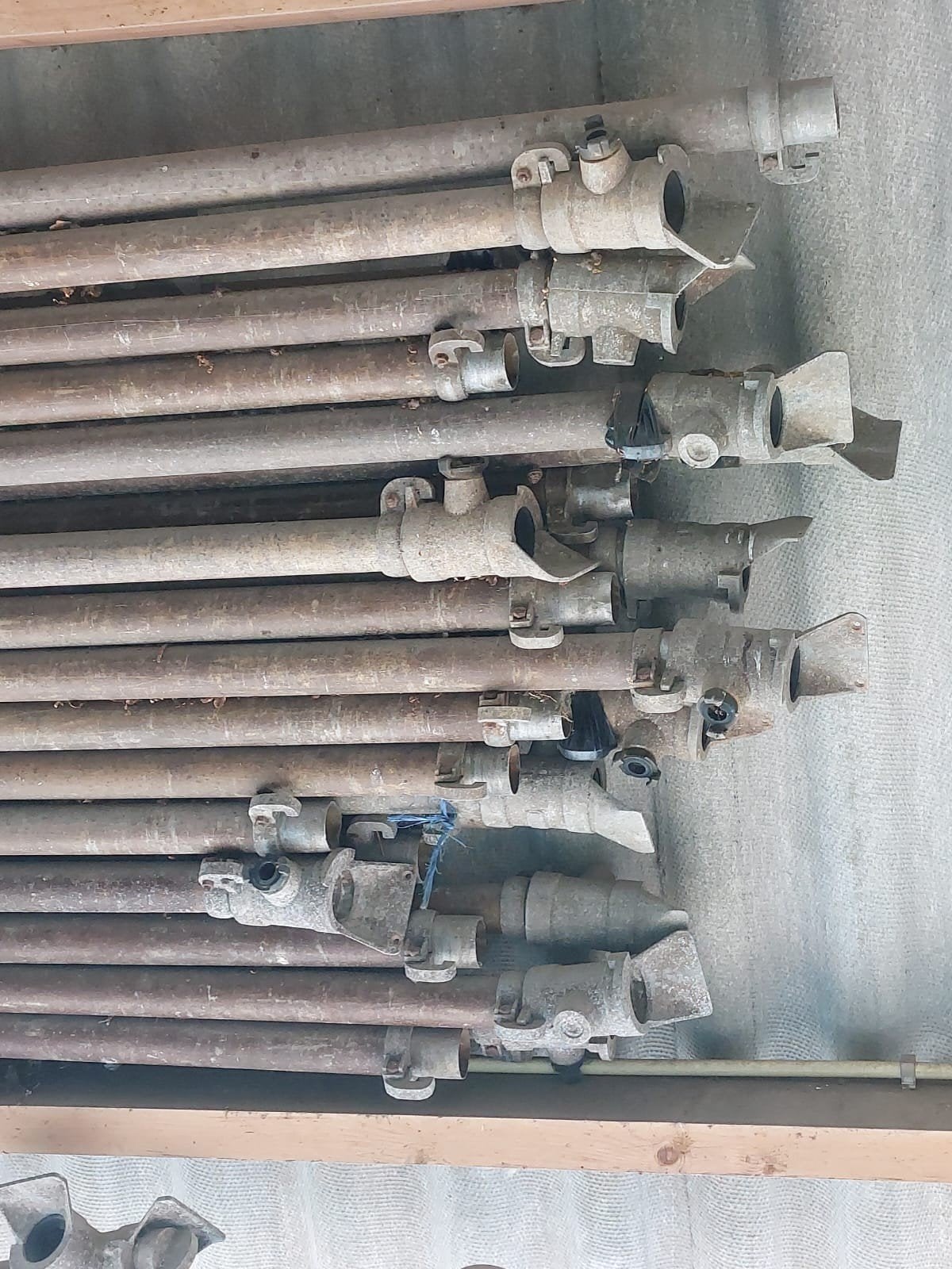 Beregingsbuizen 30x 6m, 60mm met hulpstukken en sproeiers, Ophalen