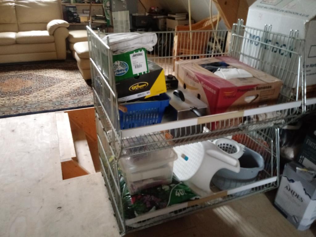 draadmanden, Ophalen of Verzenden, Zo goed als nieuw, Rechthoekig, Overige materialen