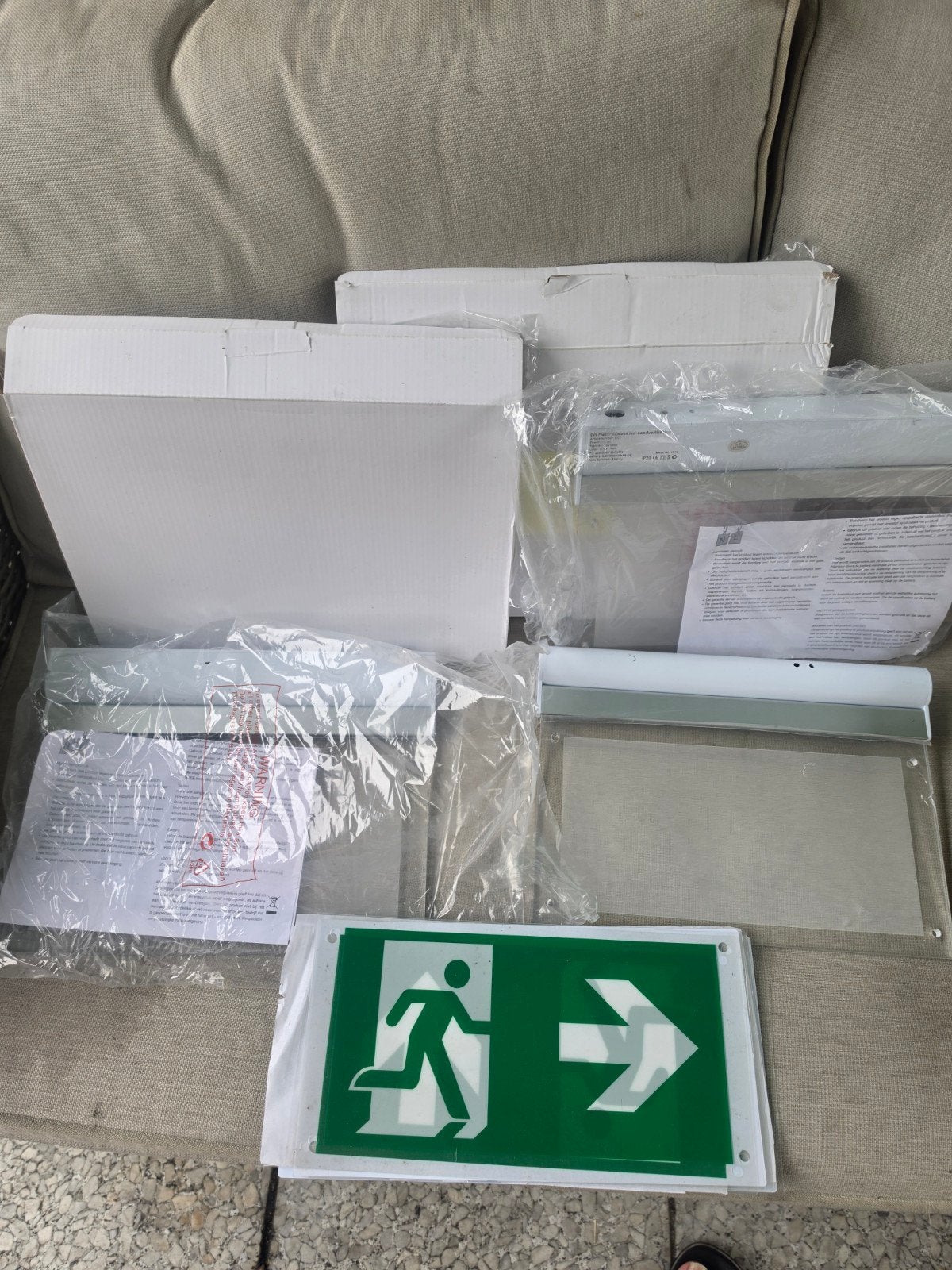 LVS Plafond/wand LED noodverlichting, Ophalen of Verzenden, Nieuw, Overige merken, Overige typen