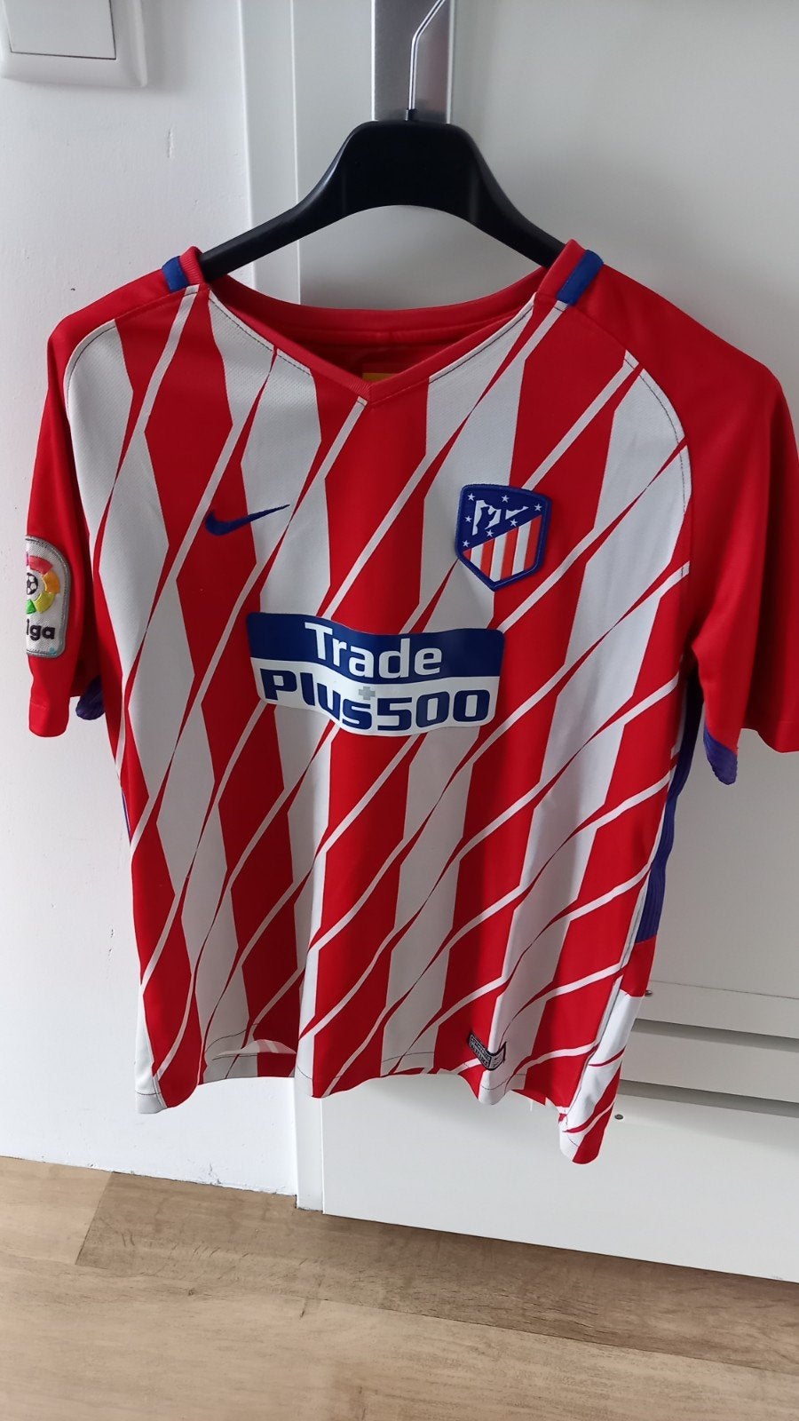 Atletico Madrid Thuisshirt 2018/2019 Maat XL kids, Ophalen of Verzenden, Zo goed als nieuw
