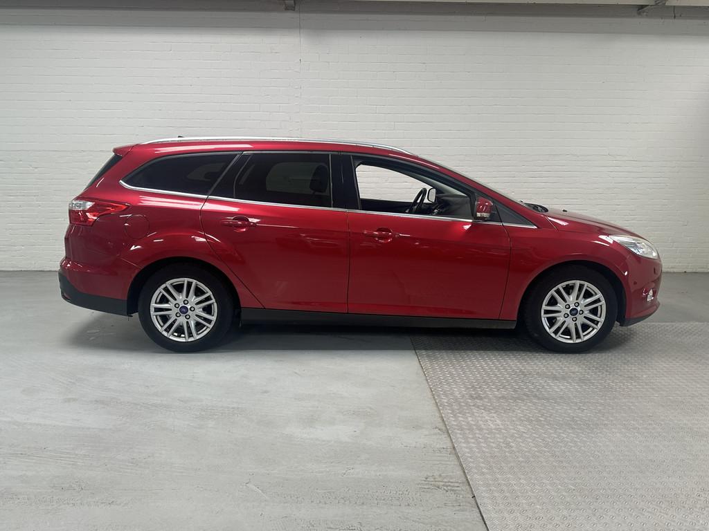 Ford FOCUS Wagon 1.0 EcoBoost Titanium CLIMA / CRUISE / STOE, Euro 5, Stof, Gebruikt, Handgeschakeld