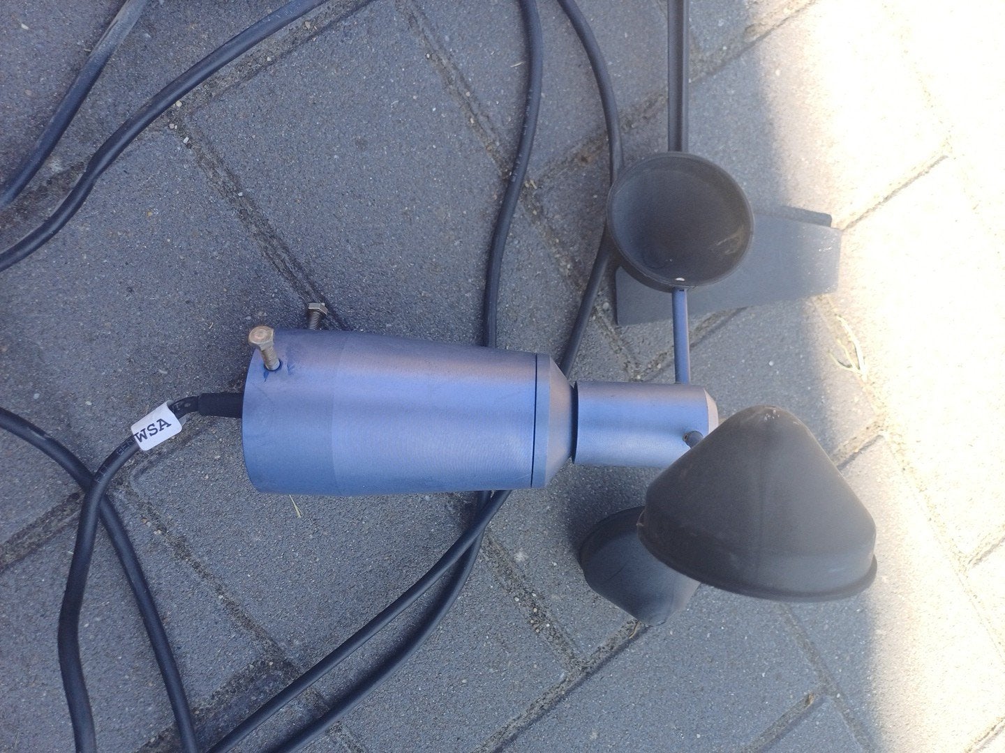 Anemometer windmeter met kabel - WSA, Ophalen of Verzenden, Gebruikt