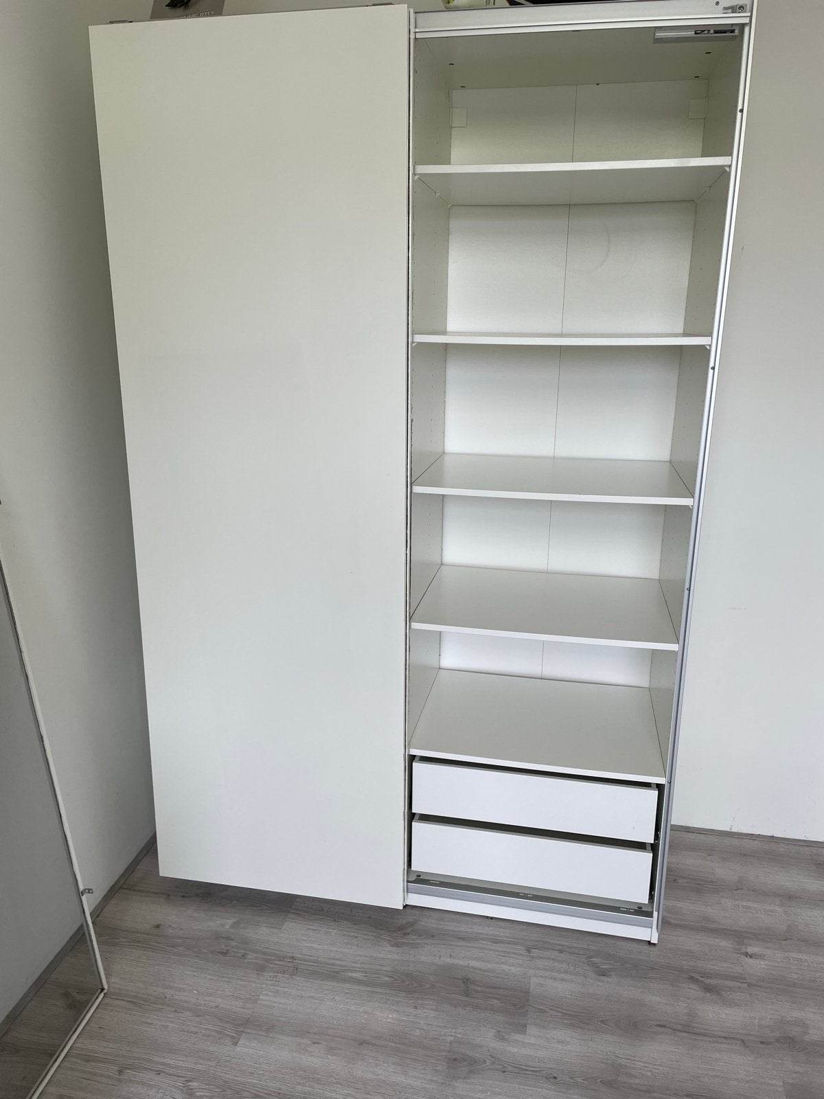 Ikea PAX Systeem kledingkast met Schuifdeuren, Ophalen, Gebruikt, 200 cm of meer, 150 tot 200 cm