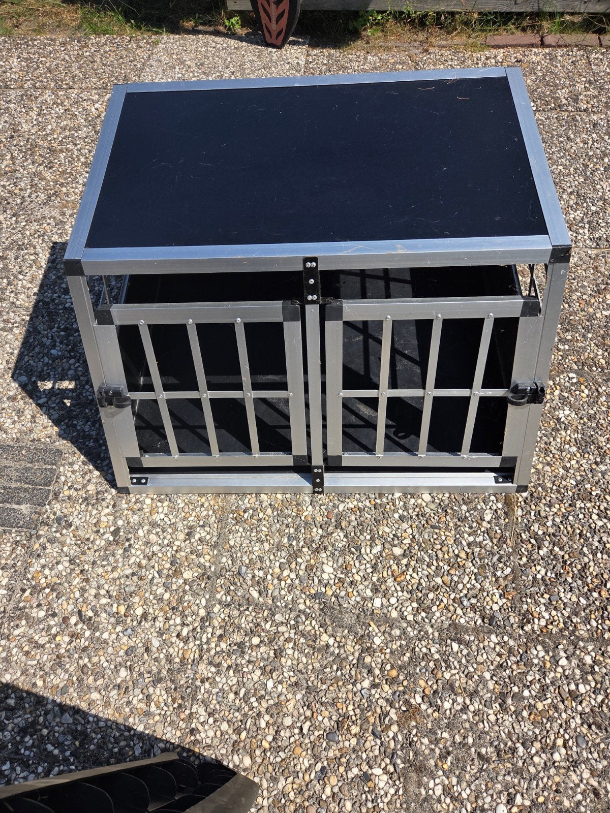 Honden transport bench met loopplank, Ophalen, Zo goed als nieuw