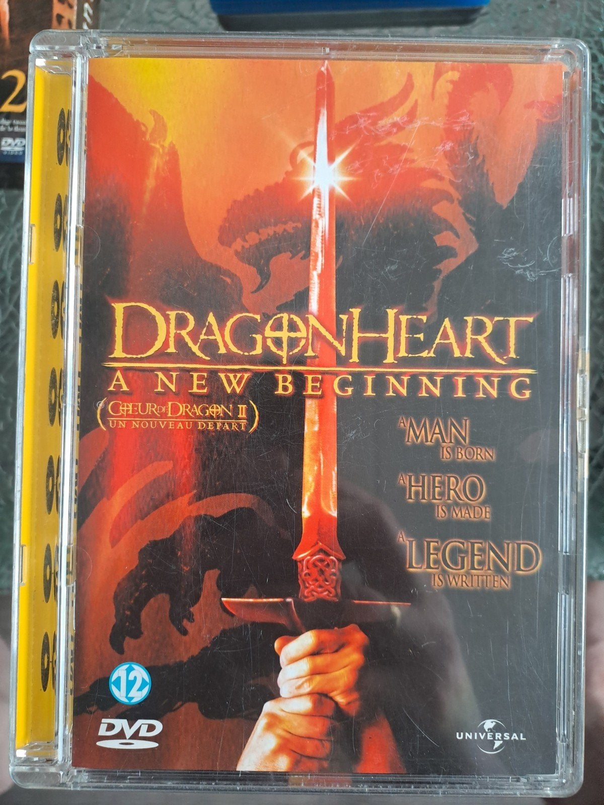 Dragonheart - a new beginning (dvd), Vanaf 16 jaar, Ophalen of Verzenden, Zo goed als nieuw