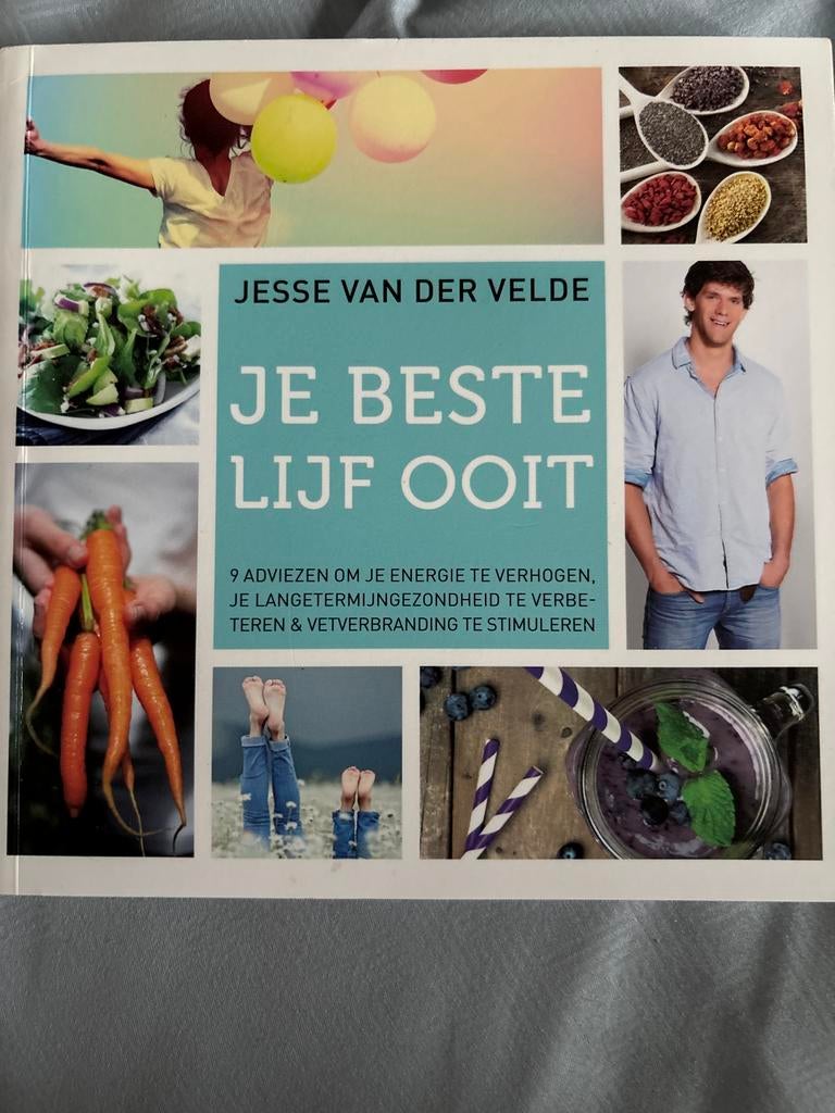 Je Beste Lijf Ooit - Jesse van der Velde, Boeken, Gezondheid, Dieet en Voeding, Ophalen of Verzenden, Gelezen, Dieet en Voeding