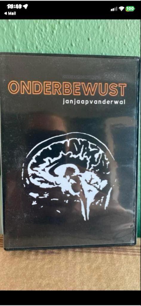Onderbewust - Jan Jaap van der Wal DVD, Alle leeftijden, Ophalen of Verzenden, Gebruikt, Stand-up of Theatershow