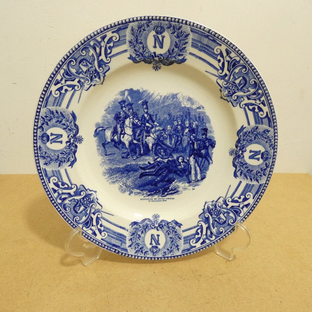 Keramis B.F - Napoleon bord [1140], Antiek en Kunst, Ophalen of Verzenden