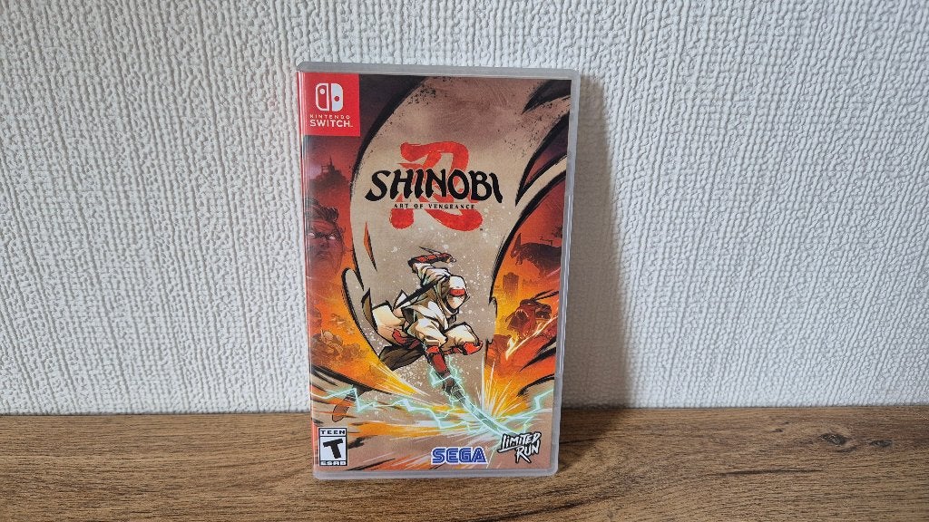 Shinobi art of vengeance nintendo switch limited run games, 1 speler, Ophalen of Verzenden, Zo goed als nieuw, Vanaf 12 jaar