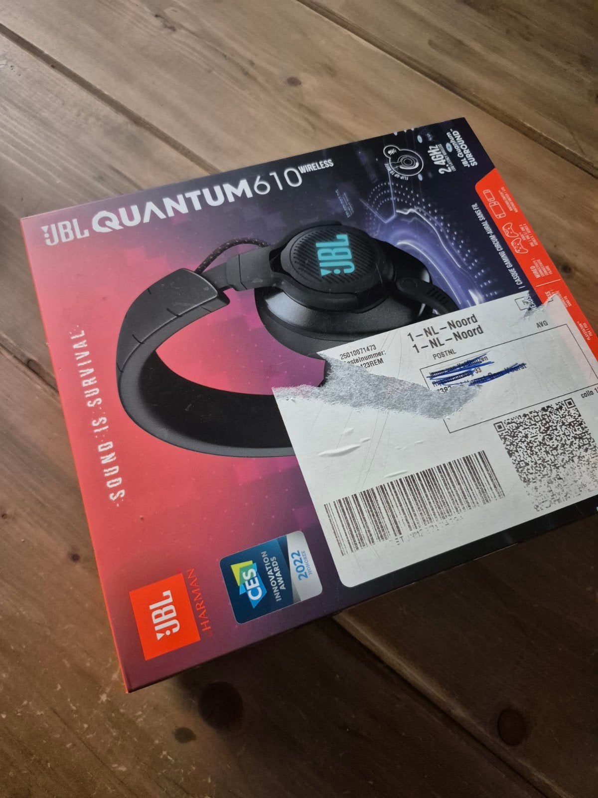 JBL Quantum 610 Wireless Gaming Headset - Nieuw in doos, Gaming, JBL, Draadloos, Nieuw