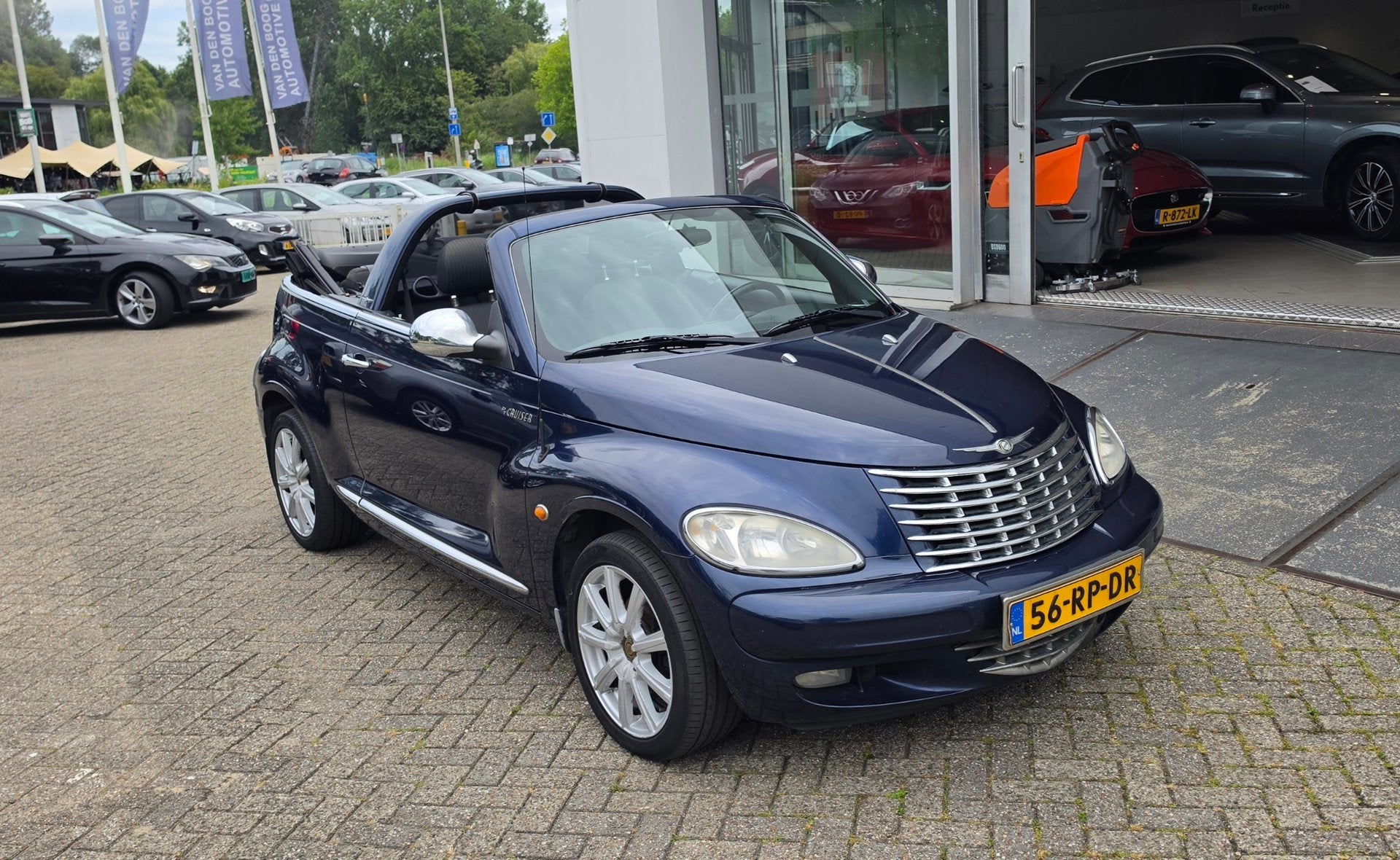 Chrysler PT Cruiser Cabrio 2.4i Limited inruil koopje Stuurb, Auto's, Chrysler, Voorwielaandrijving, Gebruikt, Cabriolet, Handgeschakeld