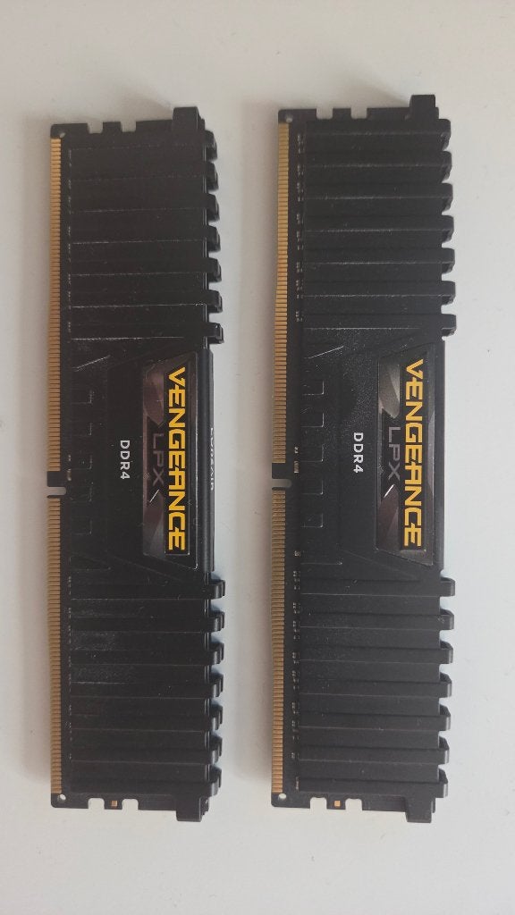 Corsair Vengeance LPX DDR4 RAM 16gb (2x8) 3200mhz, Computers en Software, RAM geheugen, DDR4, Ophalen of Verzenden, Zo goed als nieuw