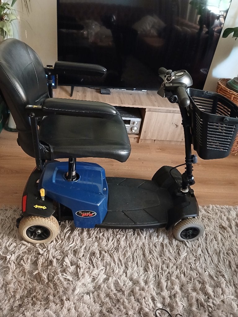 Geweldig rijdende Pride Travel Go scootmobiel, 395 euro!, Diversen, Ophalen, 10 km/u of minder, Pride, 16 t/m 25 km