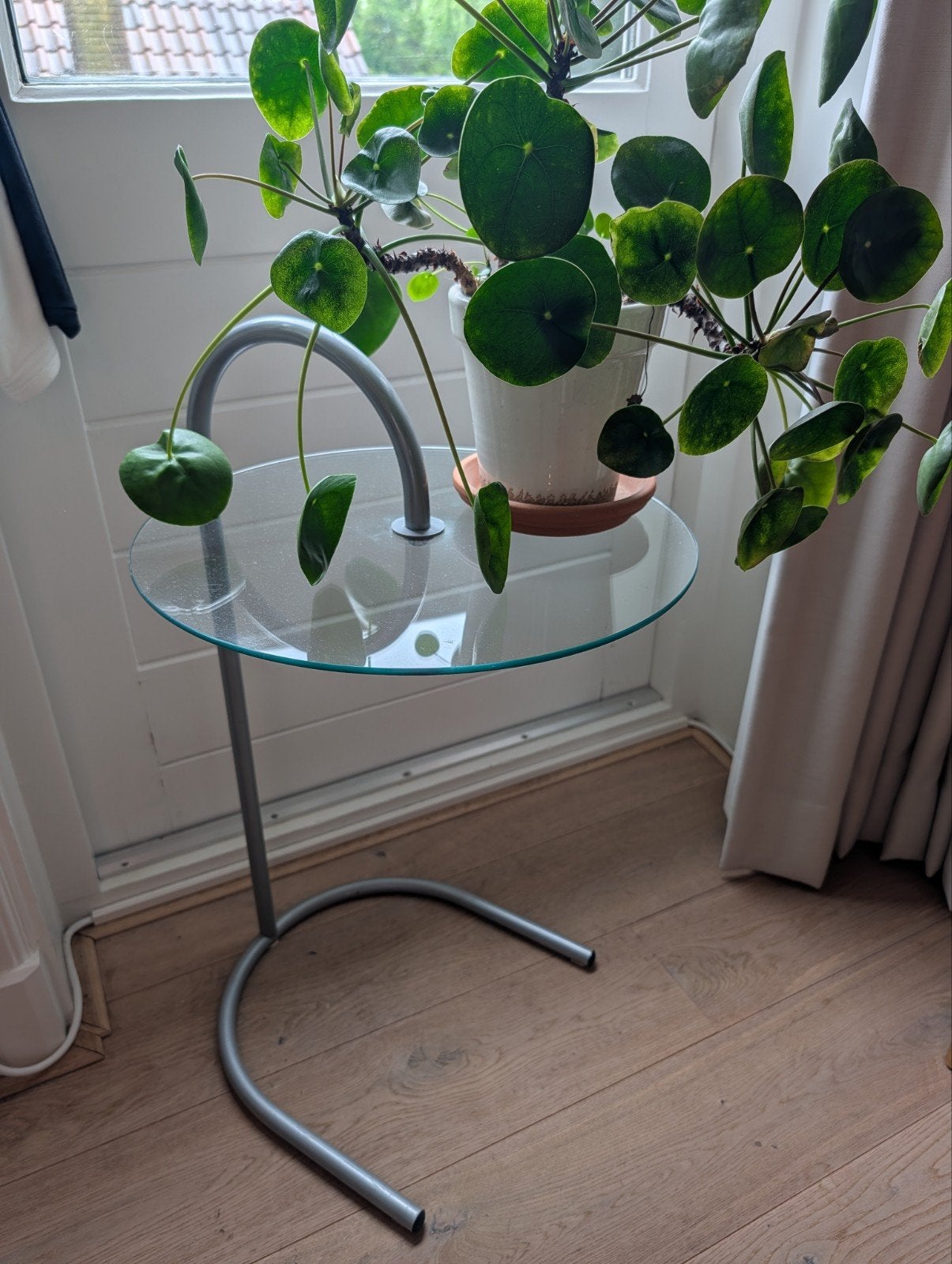 Ikea Ry bijzettafel, Ophalen, Minder dan 55 cm, Gebruikt, Metaal of Aluminium
