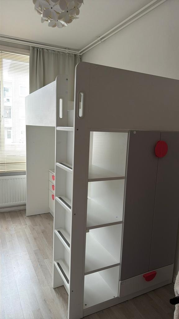 Ikea bed, Ophalen of Verzenden, Zo goed als nieuw, Hoogslaper
