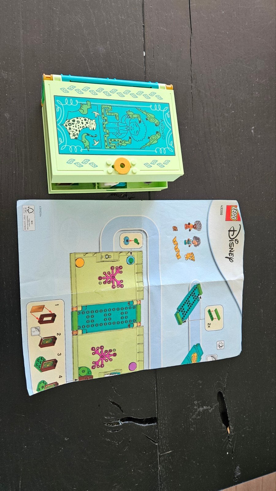 Encanto Lego: Antonio's magische poort 43200, Ophalen of Verzenden, Gebruikt, Inclusief instructies, Lego