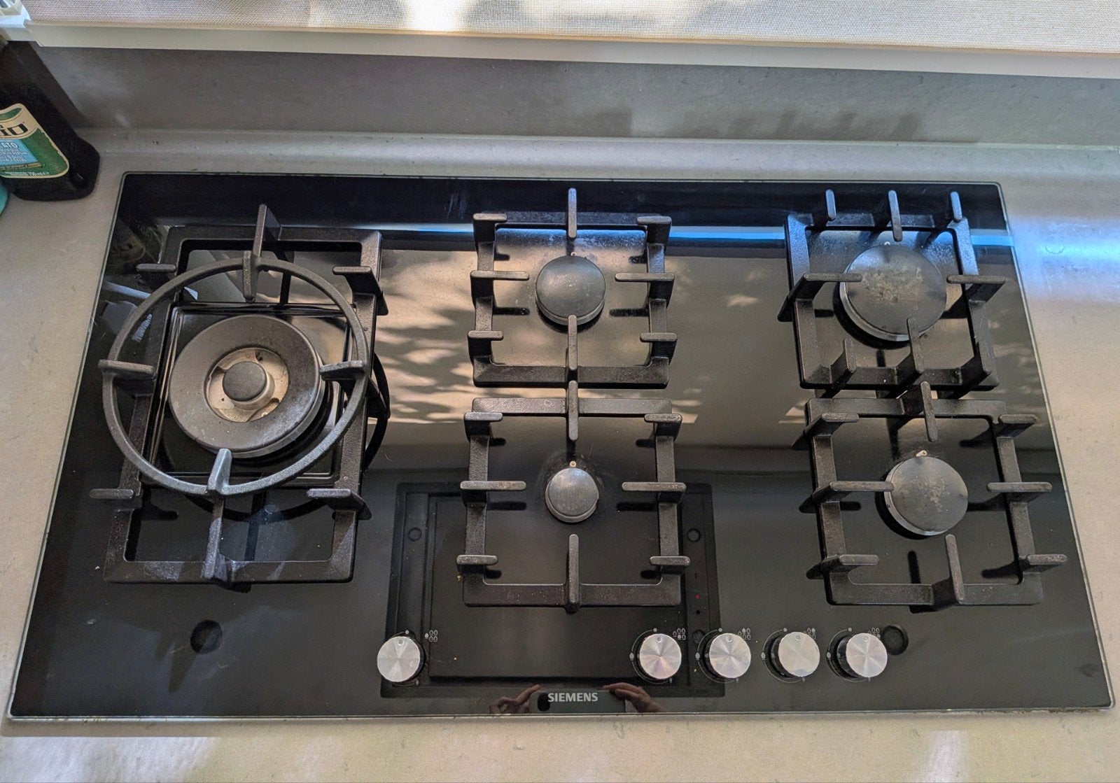 Glasplaat Siemens EP916SC91N, Ophalen, Gebruikt, Inbouw, Gas