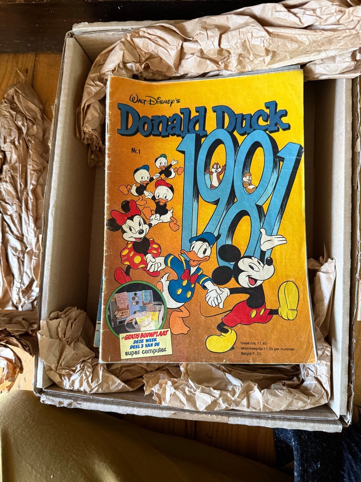 Donald Duck Jaargang 1981 - Compleet (1 t/m 53), Complete serie of reeks, Ophalen, Gelezen