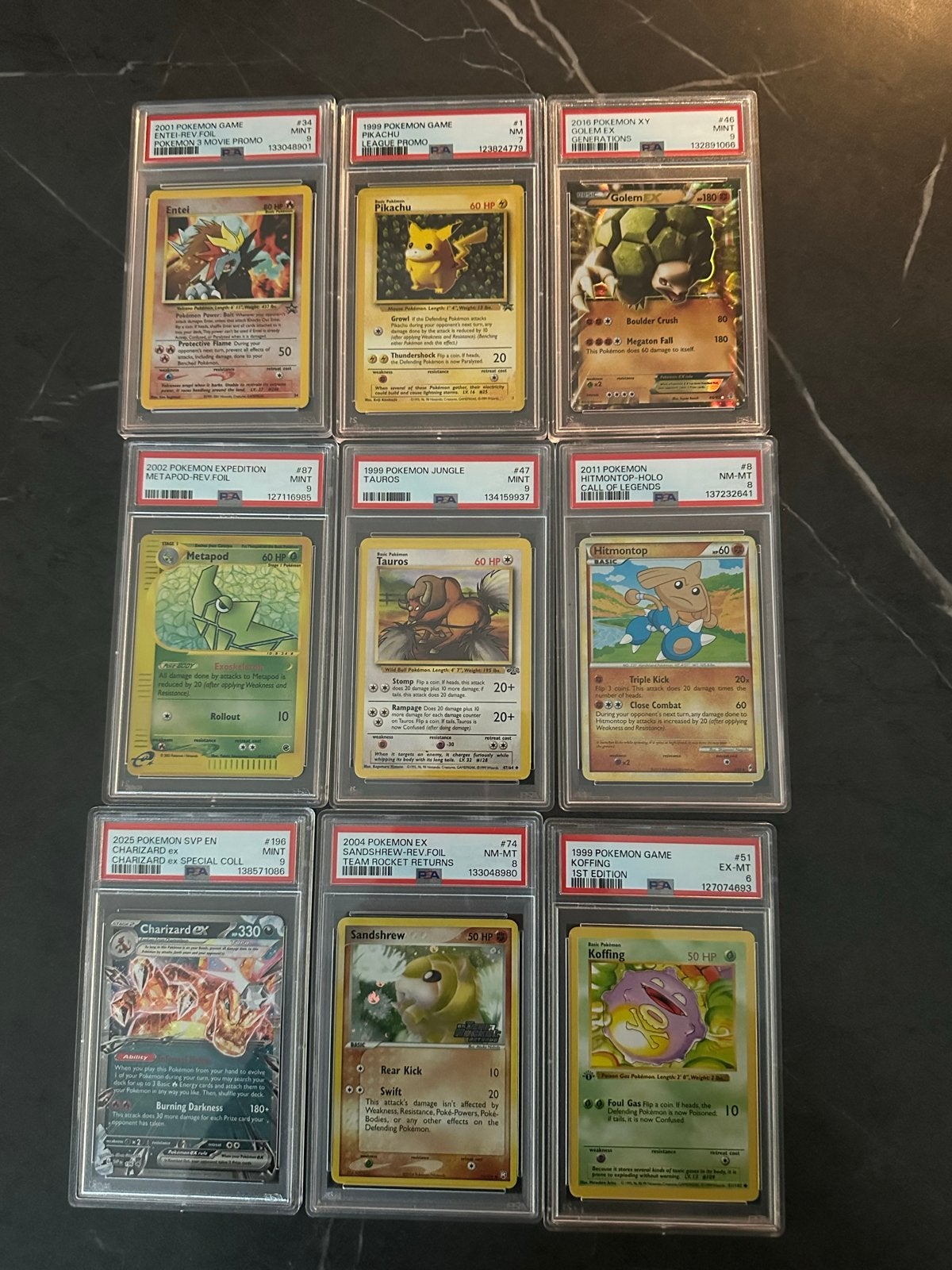 Diverse Pokémon kaarten - Zeldzame verzameling