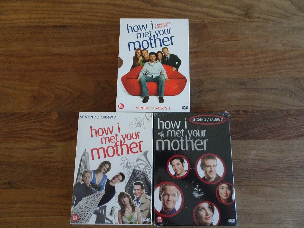 How I met your Mother seizoen 1-3 dvd, Alle leeftijden, Seizoen 1, Ophalen of Verzenden, Zo goed als nieuw