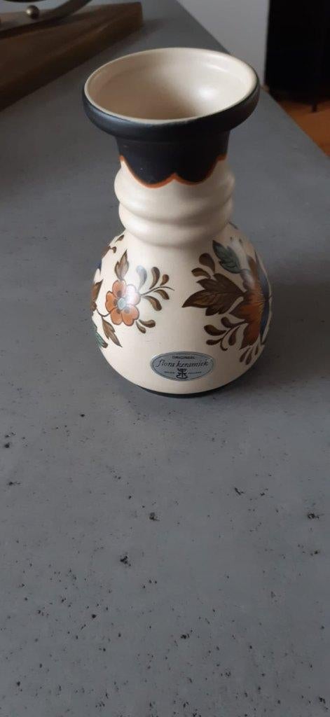 Flora  Gouda Plateel, Antiek en Kunst, Ophalen of Verzenden
