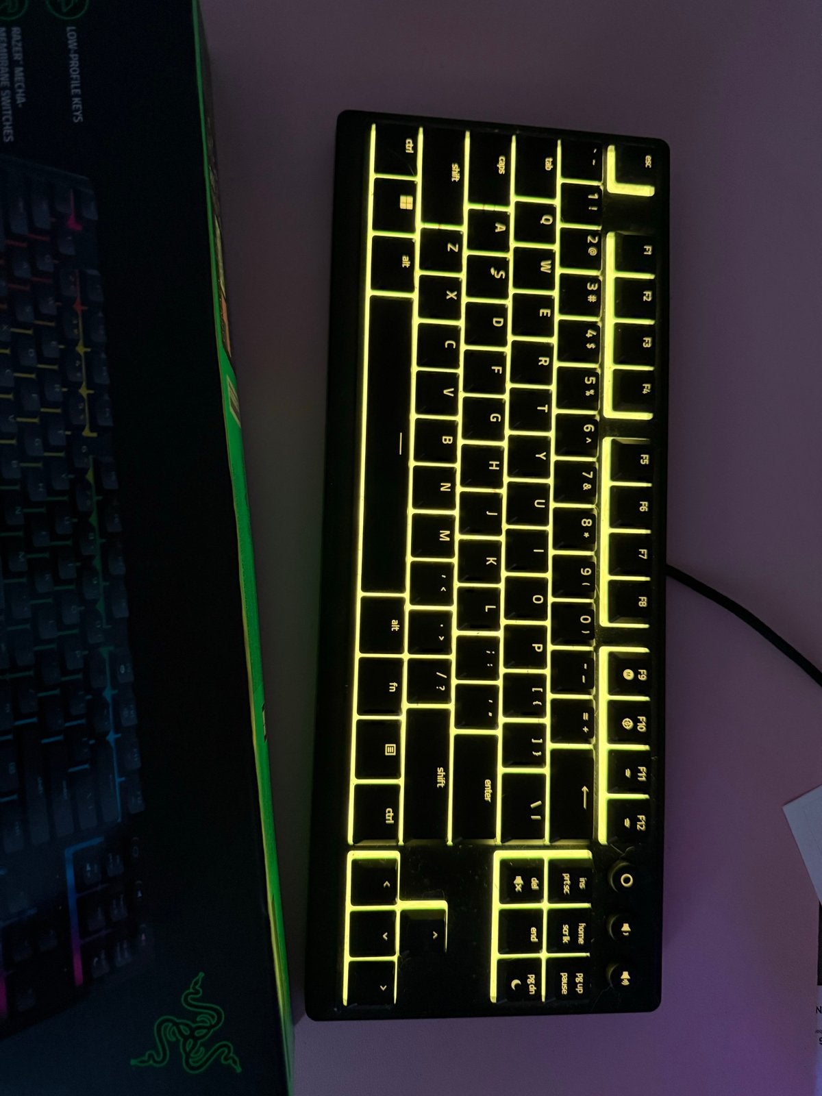 Razer Ornata V3 Tenkeyless Gaming Toetsenbord, Gebruikt, Gaming toetsenbord, Ophalen of Verzenden, Qwerty