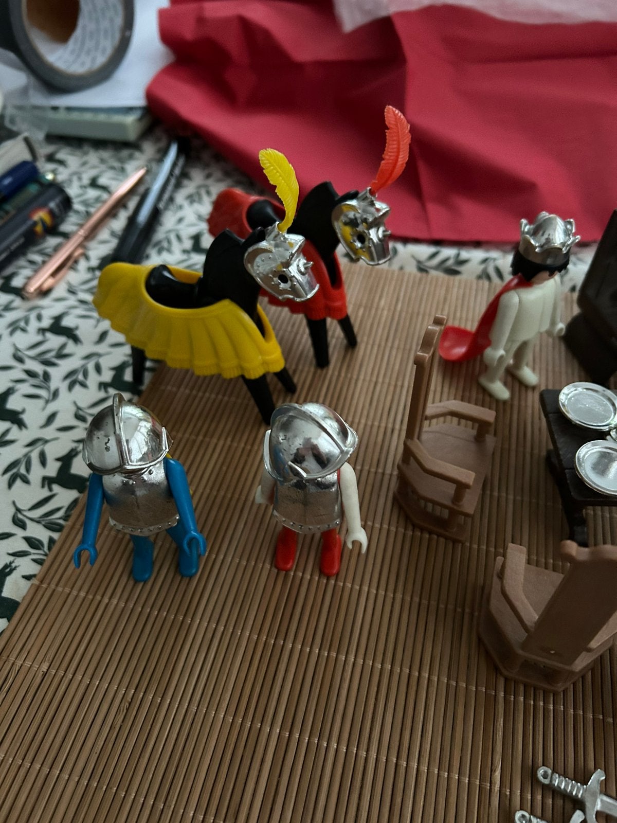 Playmobil ridders.   1974, Ophalen of Verzenden, Gebruikt